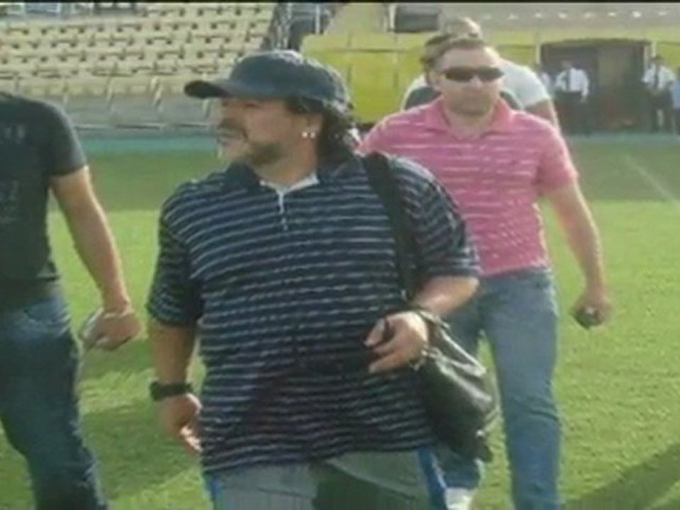 Maradonna mit neuem Job