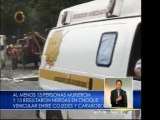 11 personas fallecen en accidente entre Carabobo y Cojedes