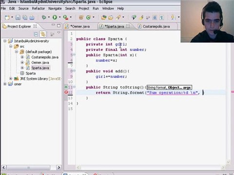 48 Java Programming Tutorial- for loop add Number Omer GEZER