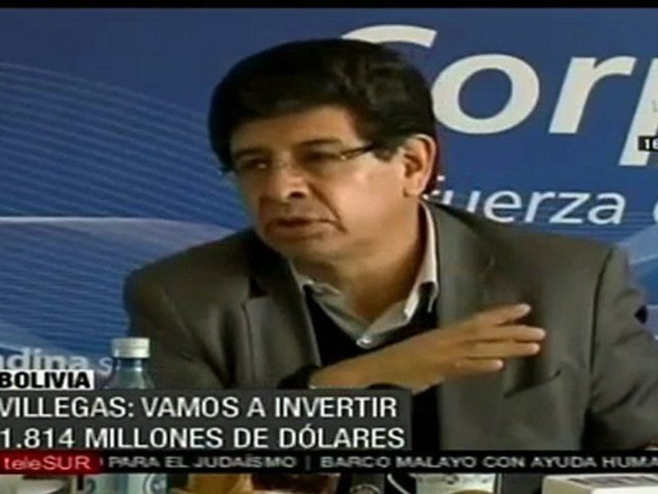 Bolivia propone agresiva inversión en hidrocarburos