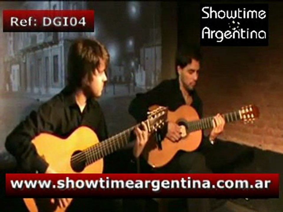 Ref: DGI04 DUO INSTRUMENTAL GUITARRAS www.showtimeargentina.com.ar