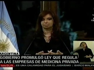Promulgan ley de medicina prepaga en Argentina