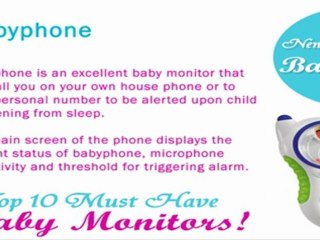 Top10 Must Have Baby Monitors!