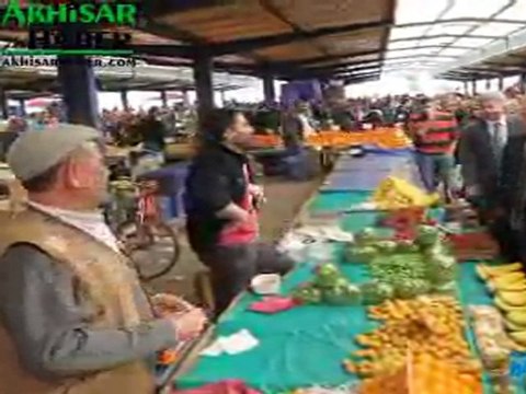 Ak Parti Manisa Milletvekili 1. Sıra Adayı Hüseyin Tanrıverdi Akhisar'da