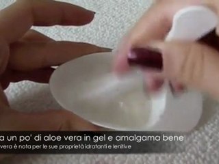 Scrub viso homemade pelli miste