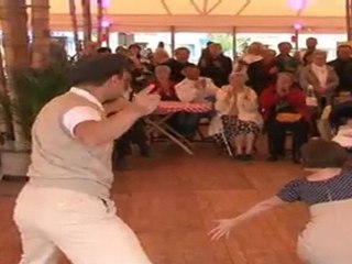 2010, la Guinguette de l'Oise verte et bleue à Creil