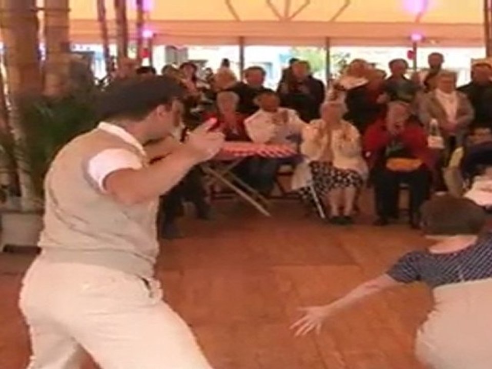 2010, la Guinguette de l'Oise verte et bleue à Creil