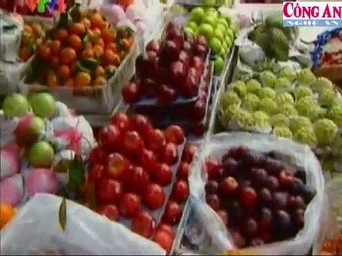 Hoa quả từ Trung Quốc nhiễm chất độc