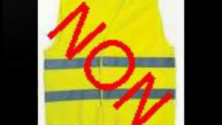 NON au gilet jaune fluo........