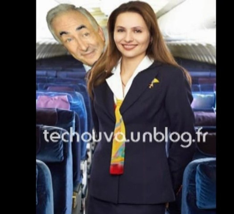 DSK giflé par une hôtesse de l'air