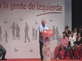 Cayo Lara, Mitin central Alicante