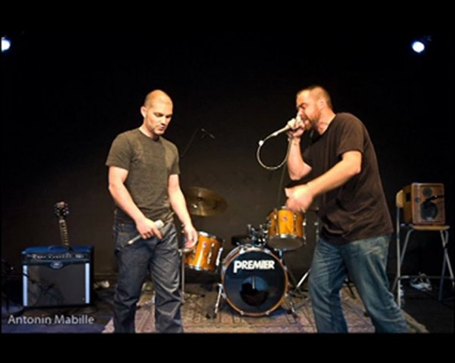 Second couteau (Faro et Dondibone) en concert au Comptoir de la Halle Roublot