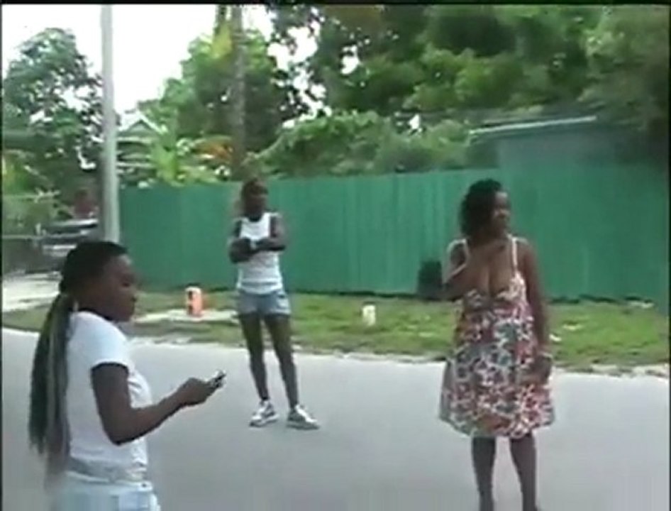 SMH: Girls Fighting Over Shoes In Little Haiti!