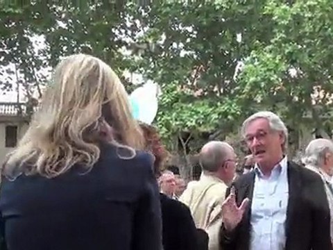 Elecciones municipales 2011 CiU con Elena Turallo y el candidato Xavier Trias a la alcadia de Bcn