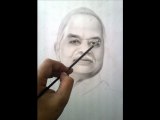 Realistic Portraiit Painting By Dry Brush Techniques - Lesson