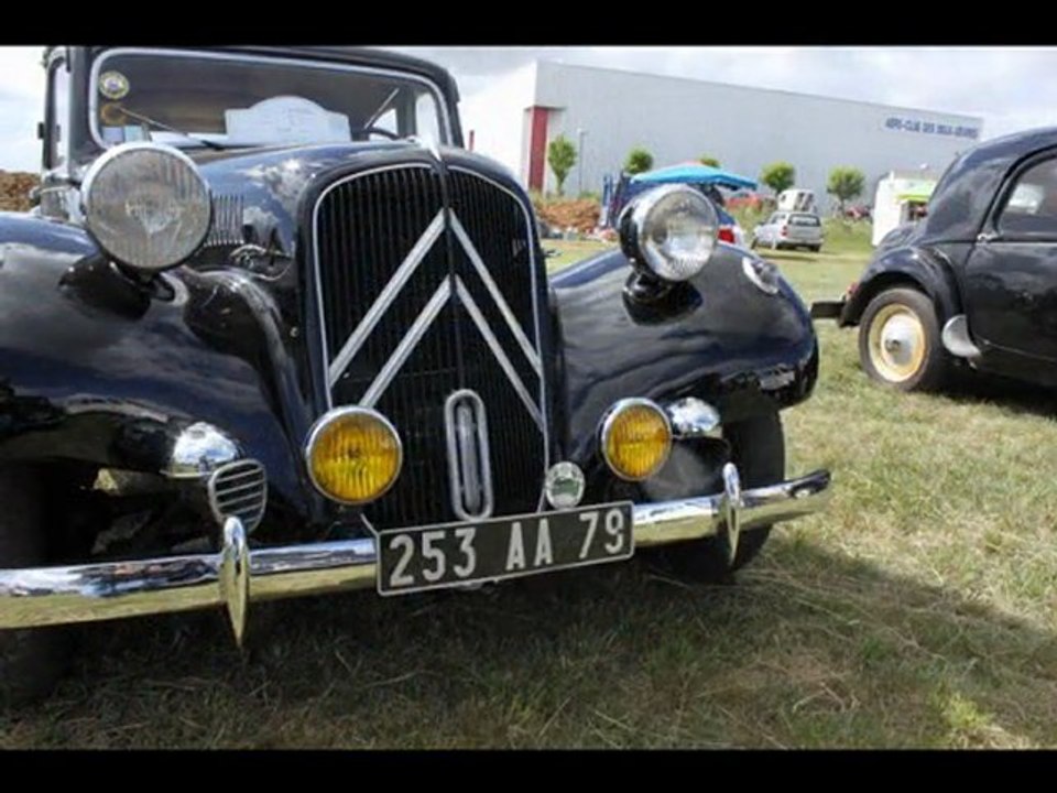 Les Citroën à l'auto rétro de Niort