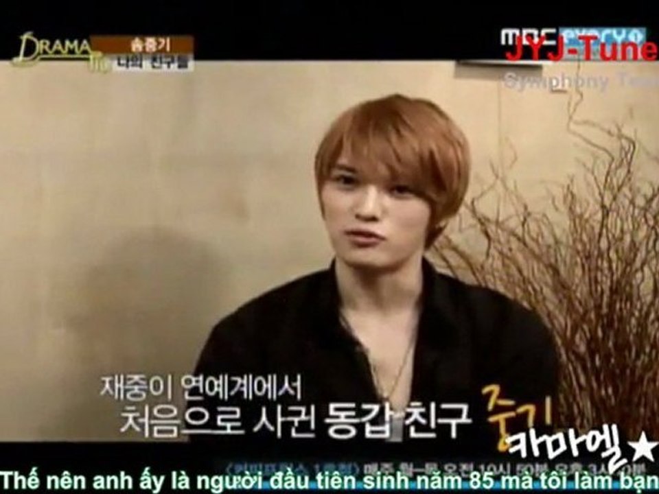 [Vietsub] 110517 Song Joong Ki - MBC DramaTic - with JAEJOONG CUT [symphony Team]