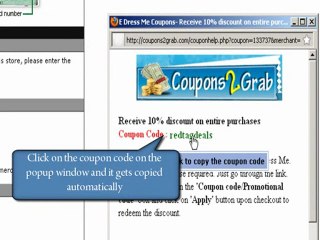 E Dress Me Discount Coupons -Coupons2grab