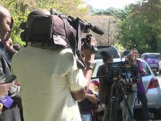 Zuma visits Mandela on eve of South Africa vote