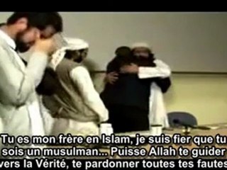 Conversion à l'Islam d'un anglais (émotion)