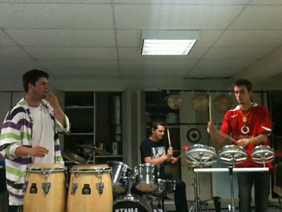 training percussions