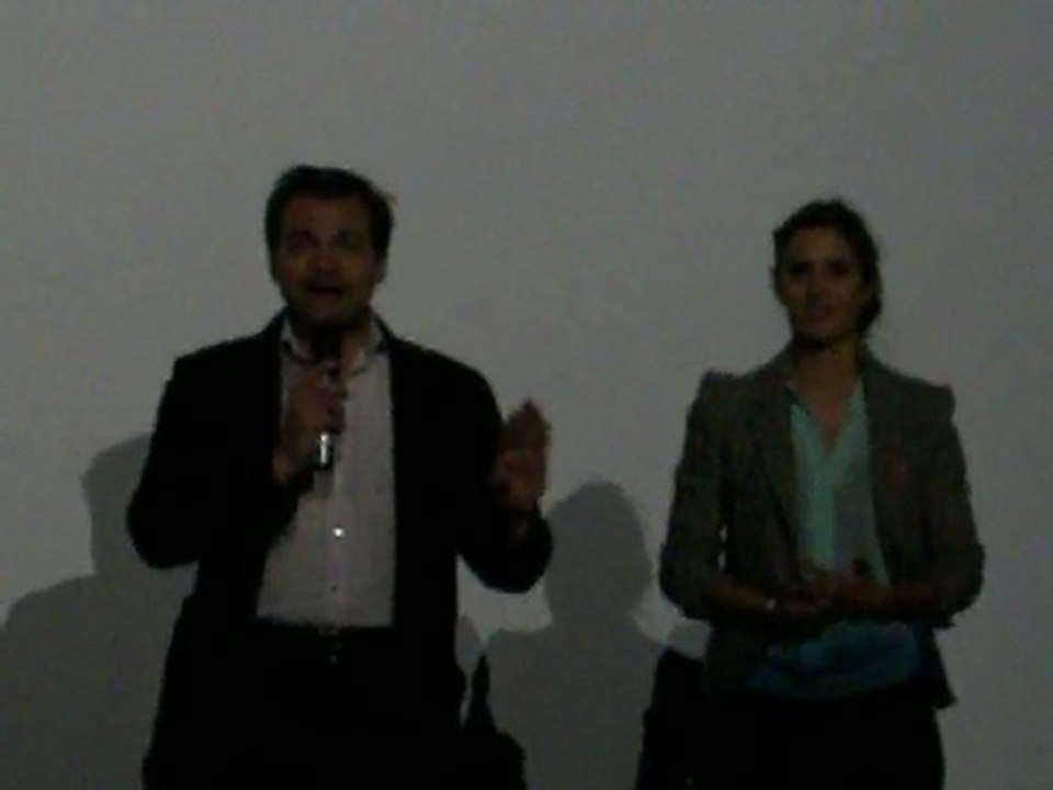 Pitch de l'équipe du film "une folle envie" en avant-première!