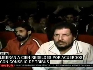Libia da amnistía a 100 rebeldes como gesto de paz