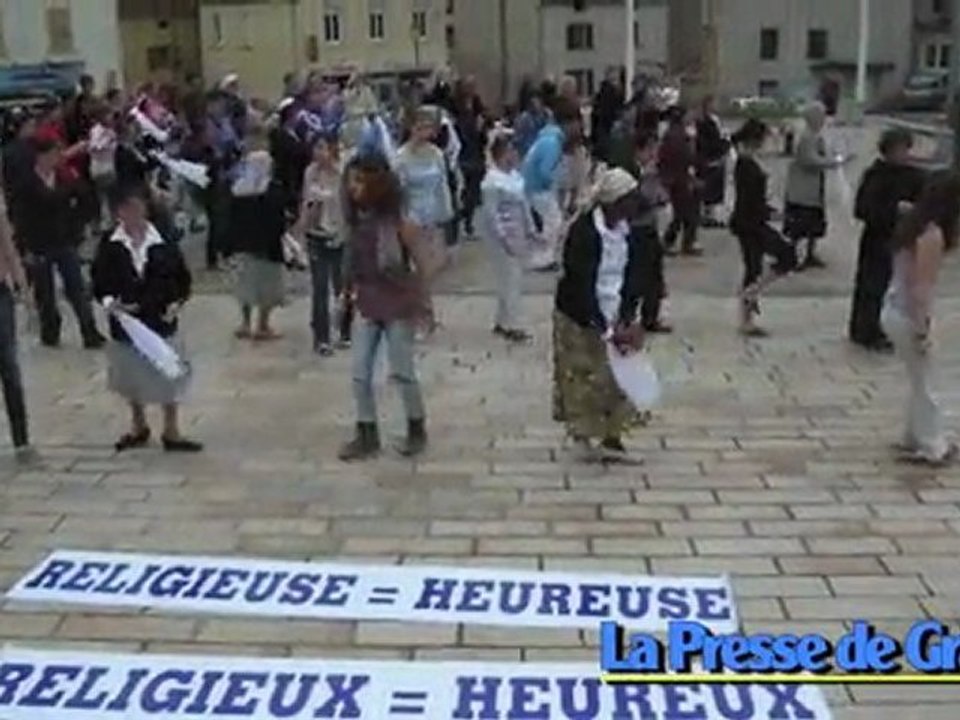 La Flash mob des religieuses