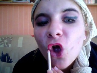 Mme Irma , et son maquillage de tout les jours :))))))