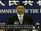 China impondrá medidas antisubsidio a importaciones europea