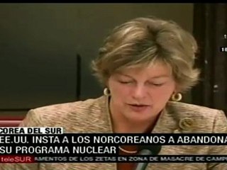 EEUU insta a Norcorea a abandonar programa nuclear