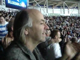 Reading fans reaction to Job McAnuff's goal against Cardiff in the Playoffs