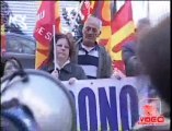 Napoli - La protesta degli LSU davanti al Duomo