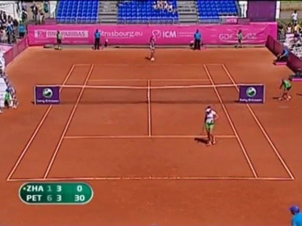 Straßburg - Petkovic im Viertelfinale