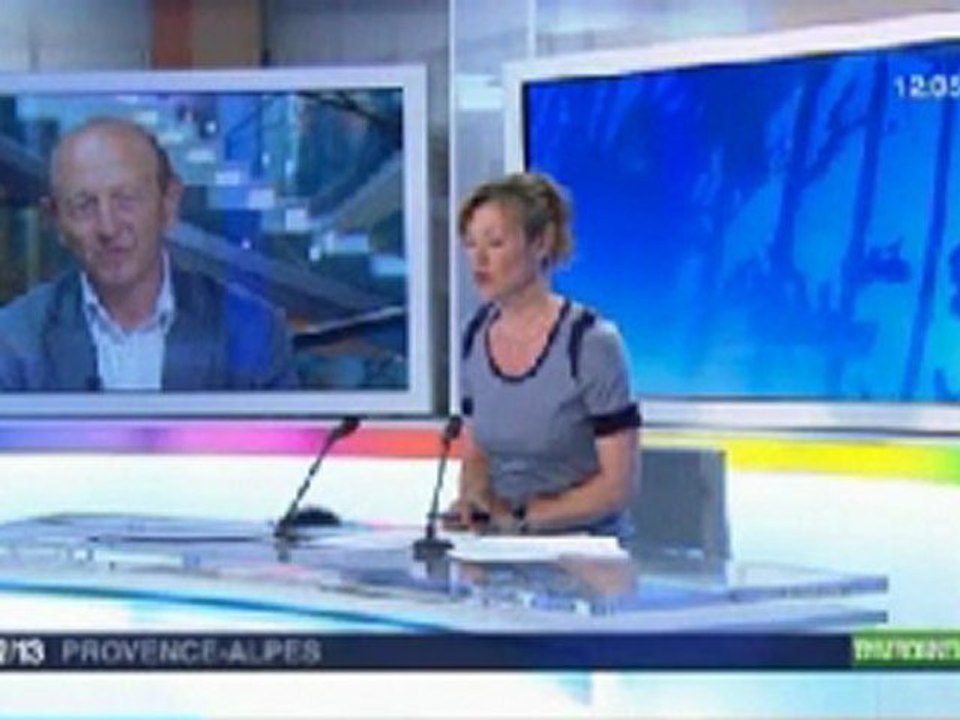 Gaz de Schiste JT12-13 FR3 Provence-Alpes 11.05.11