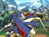 Blazblue Continuum Shift II [3DS - PSP]  cinematique gameplay