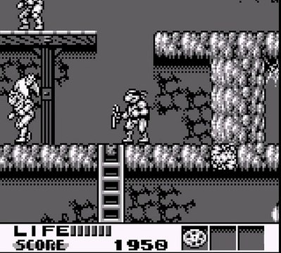 (thegamer) joue a un jeux retro tortue ninja 3 game boy