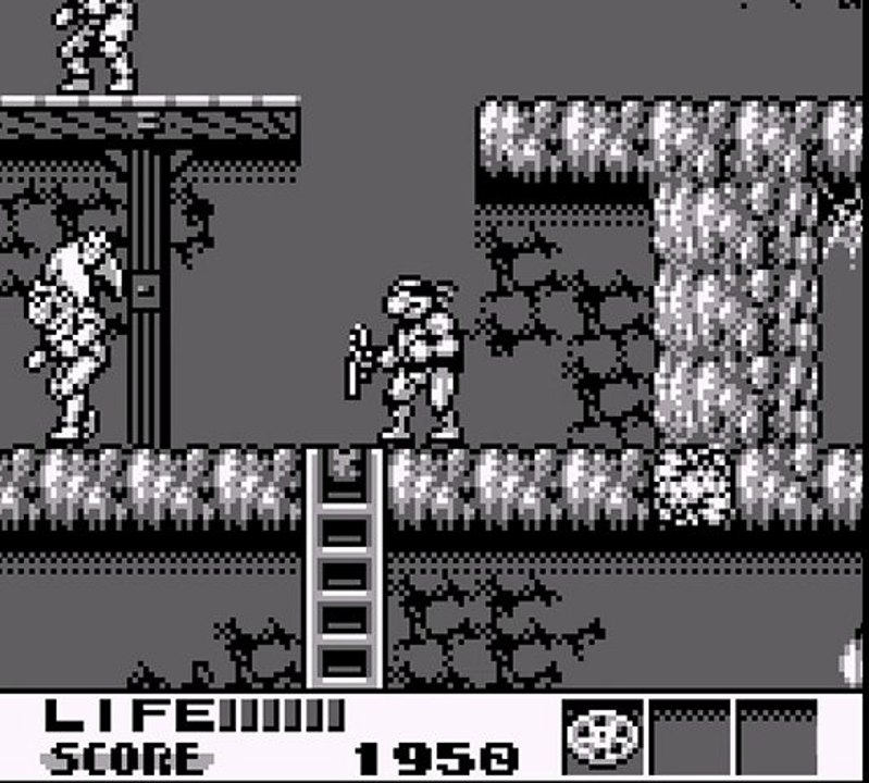 (thegamer) joue a un jeux retro tortue ninja 3 game boy