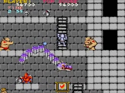 [ défi spoil découverte ] 05/Ghosts'n Goblins arcade