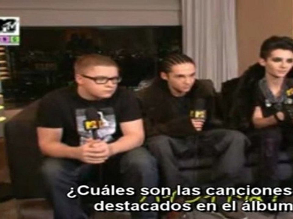 Tokio Hotel - Entrevista especial  MTV Japan ING   Tokyo, Japan