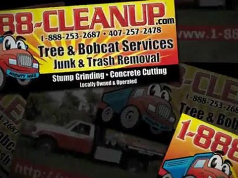 Orlando Tree + Junk Removal Service-1-888-Cleanup