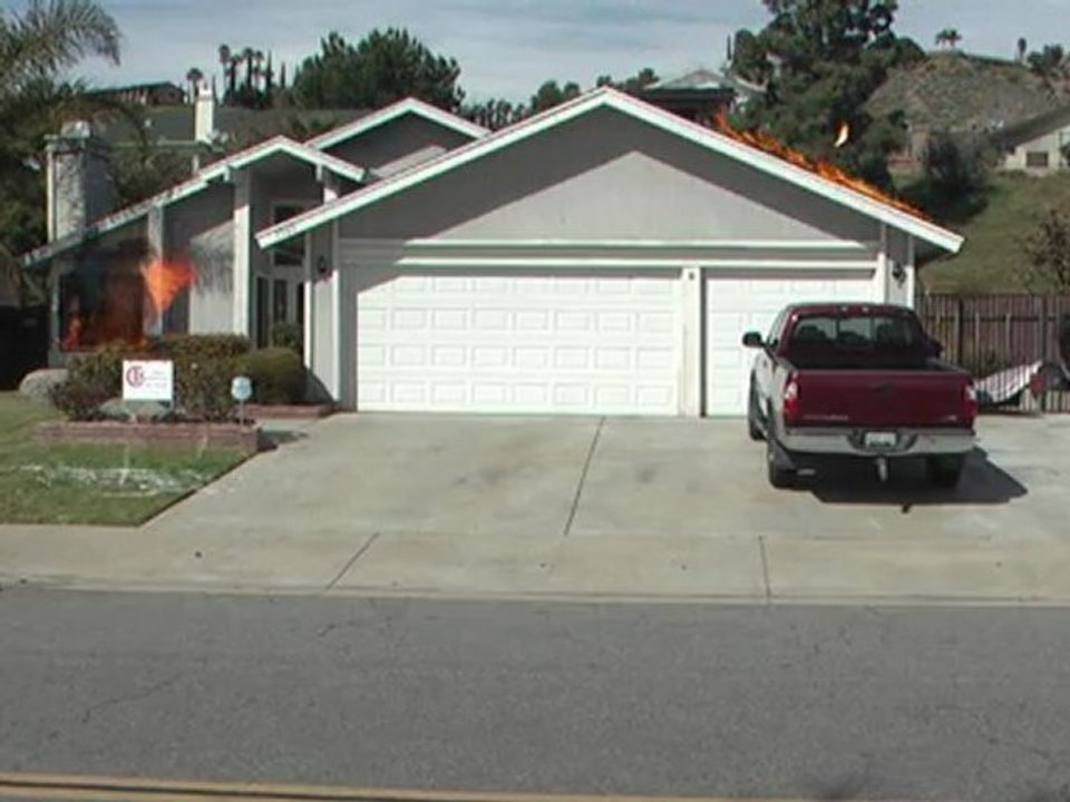House Explosion & Fire Caught On Tape!