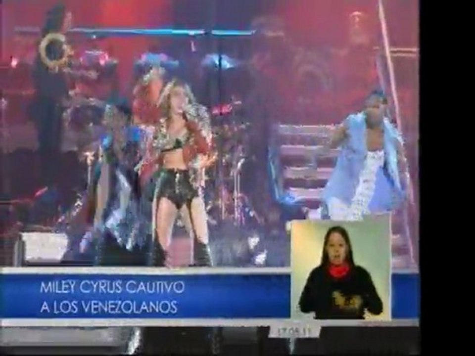 Miley Cyrus desnudó su Corazón Gitano en Caracas