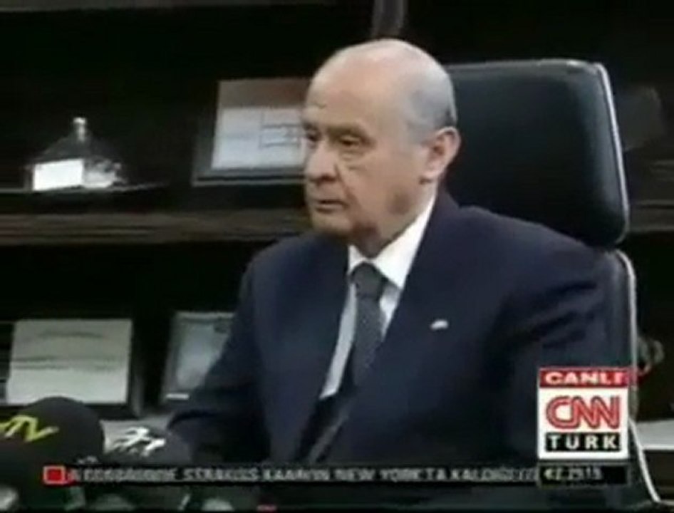 MHP Lideri Devlet Bahçeli Meydan Okudu