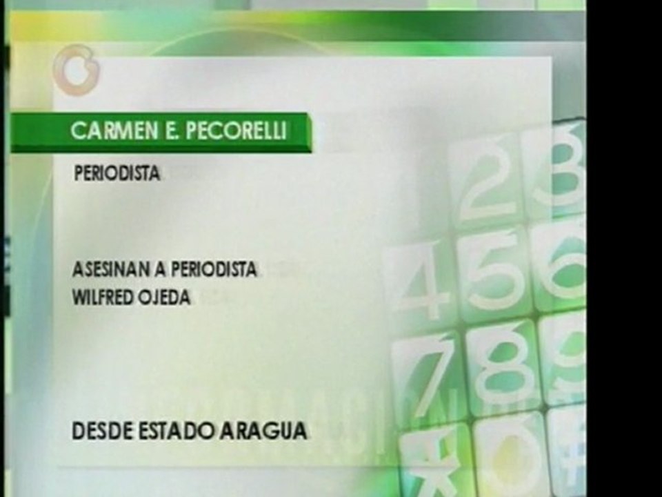 Asesinado periodista en el estado Aragua