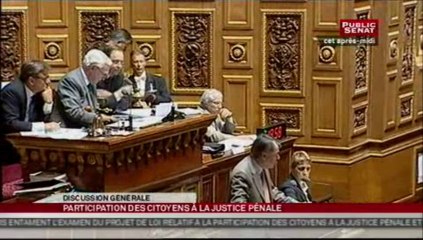 SEANCE,Projet de loi - participation des citoyens à la justice pénale
