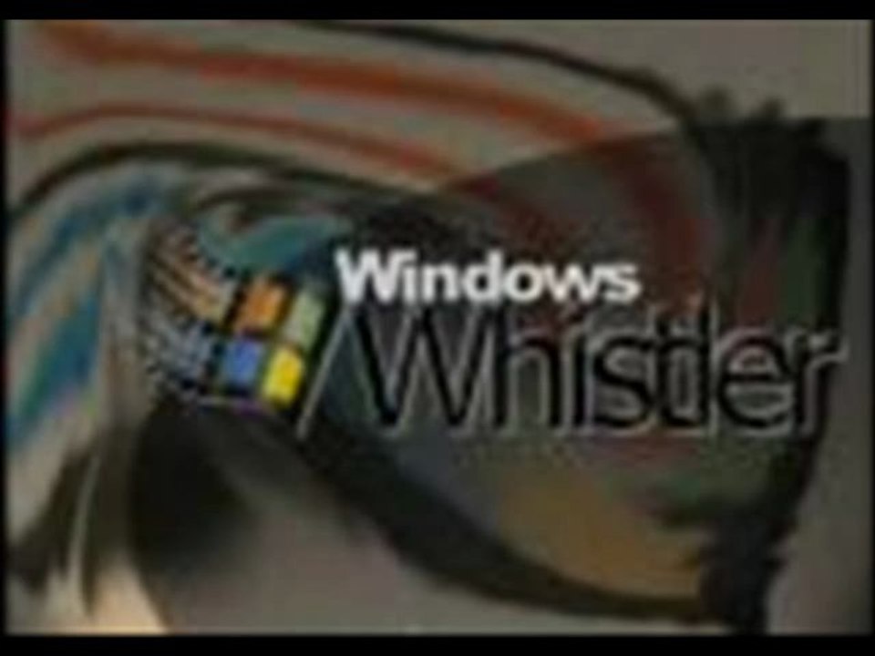 Windows Whistler Build 2257 Parody