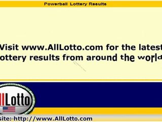 Powerball Lottery Drawing Results for May 18, 2011