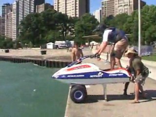 Freestyle Jet Skiing in Chicago Air & Water Show