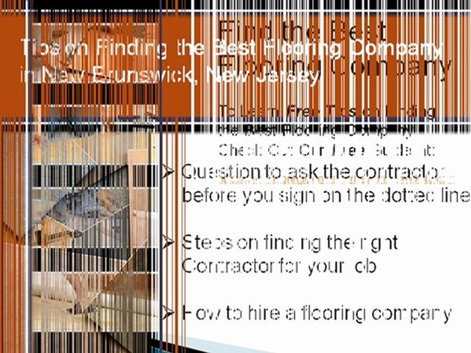 Flooring Contractor New Brunswick NJ